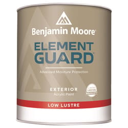 Benjamin Moore Element Guard Low Luster White Paint Exterior 1 qt