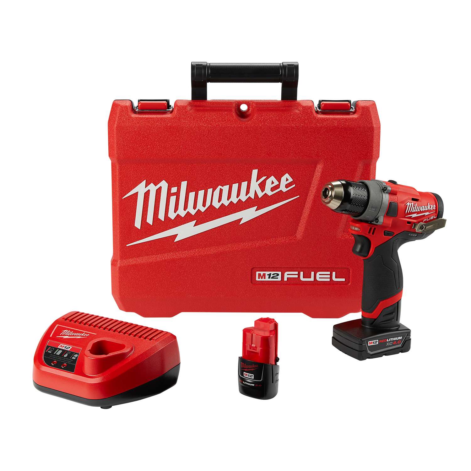 Milwaukee 12 Volt 1 2 In Brushless Cordless Drill Kit Battery Charger Ace Hardware