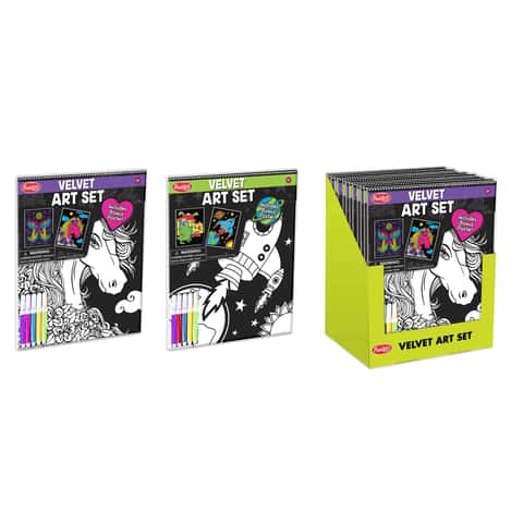 Art Advantage Paint Cup Set In Storage Tray 4pc