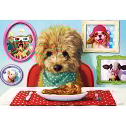 Eurographics Dinner Time Lunch Bag Jigsaw Puzzles Multicolored 100 pc