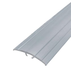 M-D BUILDING PRODUCTS 0.5 in. H X 1.5 in. W X 72 in. L Satin Silver Aluminum Floor Transition