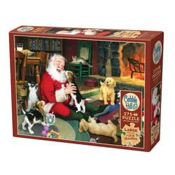 Cobble Hill Santa's Playtime Jigsaw Puzzle 275 pc