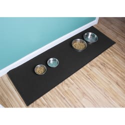 Ritz 60 in. W X 20 in. L Black Floor Mat