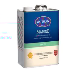 Waterlox Medium Clear Oil-Based Wood Finish 1 qt