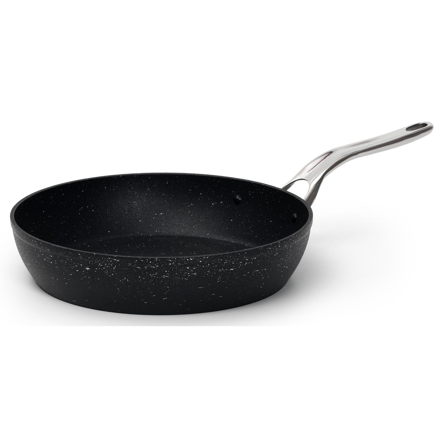 Starfrit The Rock Aluminum Fry Pan 12 in. Black Sansujyuku sansujyuku.com