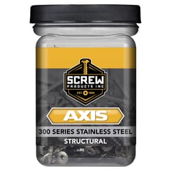 Screw Products AXIS No. 8 X 1-1/4 in. L Star Stainless Steel Wood Screws 1 lb 211 pk