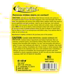 Star Brite Mildew Stain Remover Liquid 32 oz
