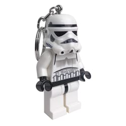 LEGO Star Wars Plastic White Stormtrooper Keychain w/LED Light