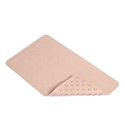 Con-Tact 24 in. L X 14 in. W Taupe Rubber Bath Mat