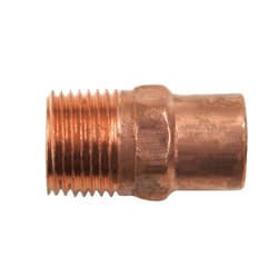 NIBCO 3/4 in. Copper X 3/4 in. D MPT Copper Street Adapter 1 pk