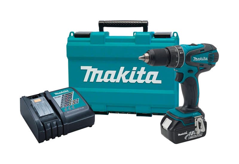 UPC 088381684828 product image for Makita 18 volts 1/2 in. Hammer Drill Driver Kit (XPH012) | upcitemdb.com