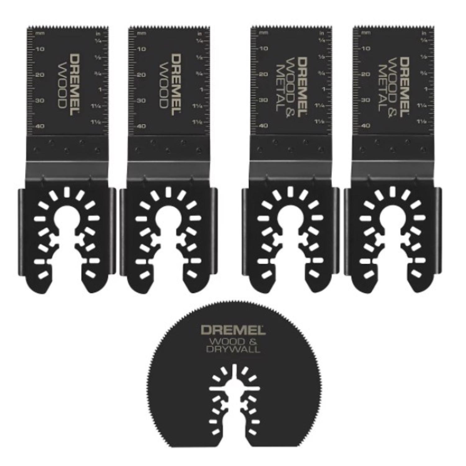 Dremel High Carbon Steel Oscillating Blade Set 5 pc Uae Electronic uaeelectronic.com