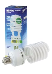 Satco HI-PRO 105 W T5 4.31 in. D X 11.25 in. L CFL Bulb Bright White Specialty 4100 K 1 pk