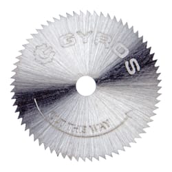 Gyros Tools 1 in. D X 1/8 in. Fine Steel Circular Saw Blade 68 teeth 1 pc