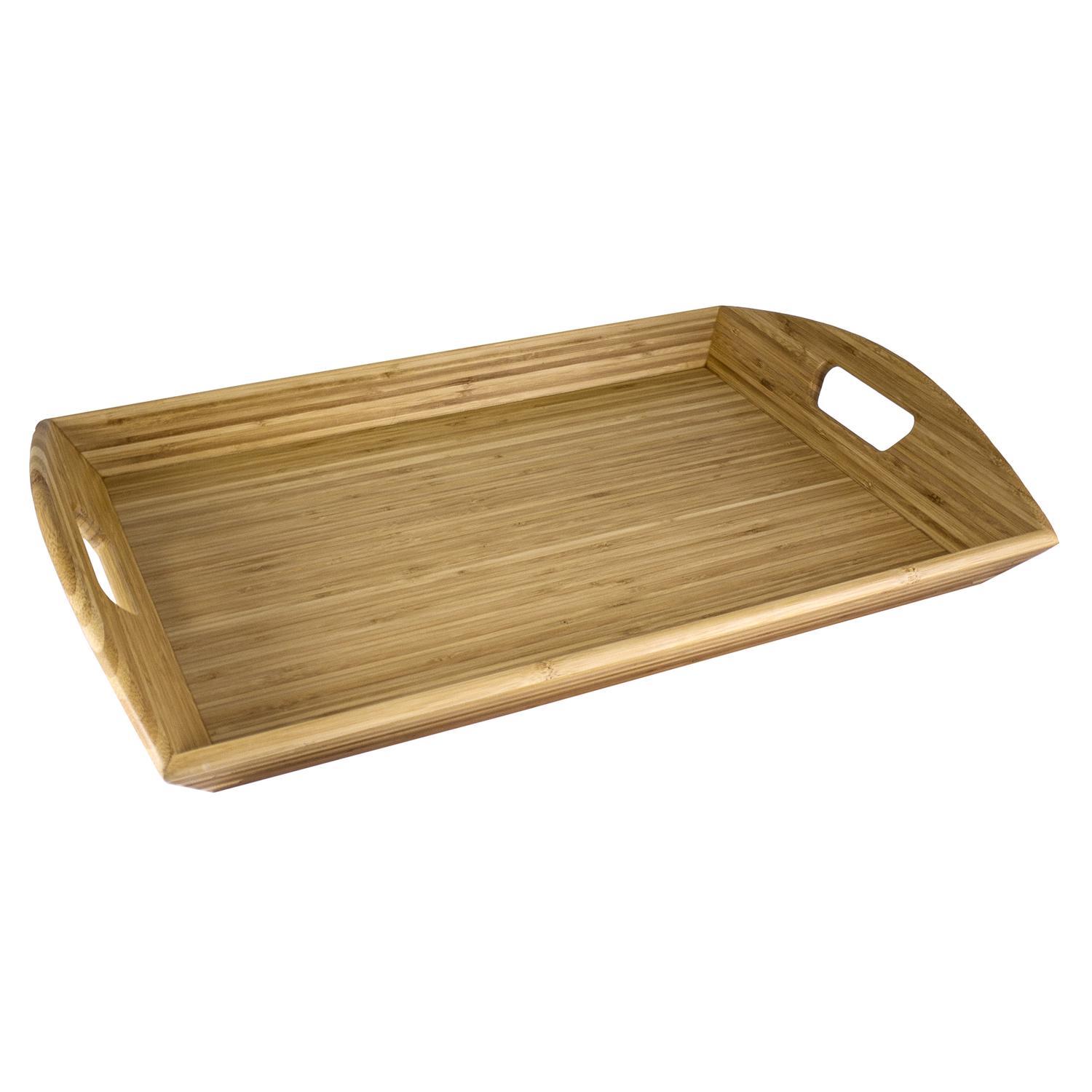 Totally Bamboo Brown Bamboo Classic Tray 1 pc Sansujyuku sansujyuku.com