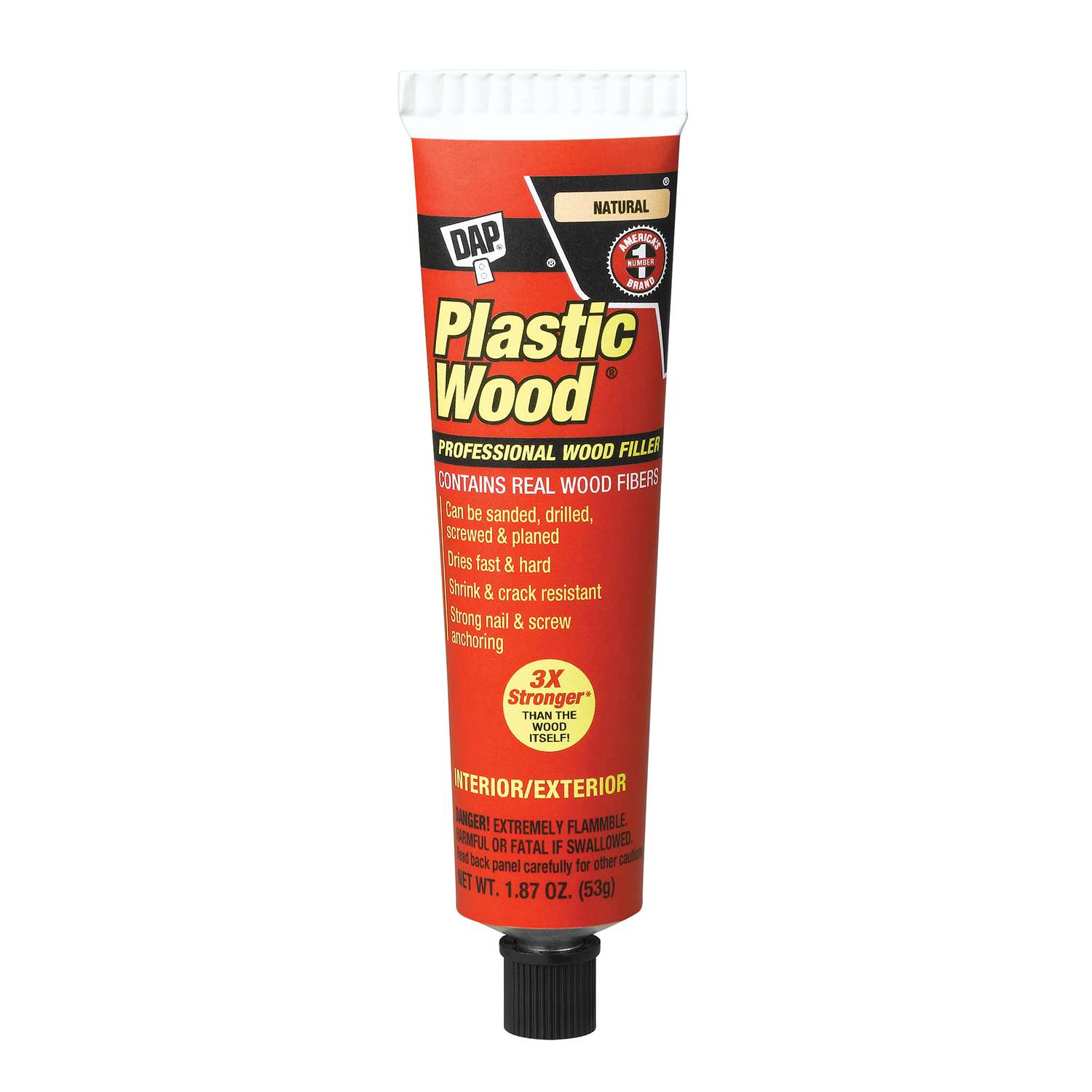 DAP Plastic Wood Natural Wood Filler 1.87 oz. Ace Hardware