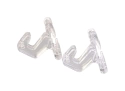 Panacea Clear Plastic 2 in. H Sturdy Plant Hook 2 pk