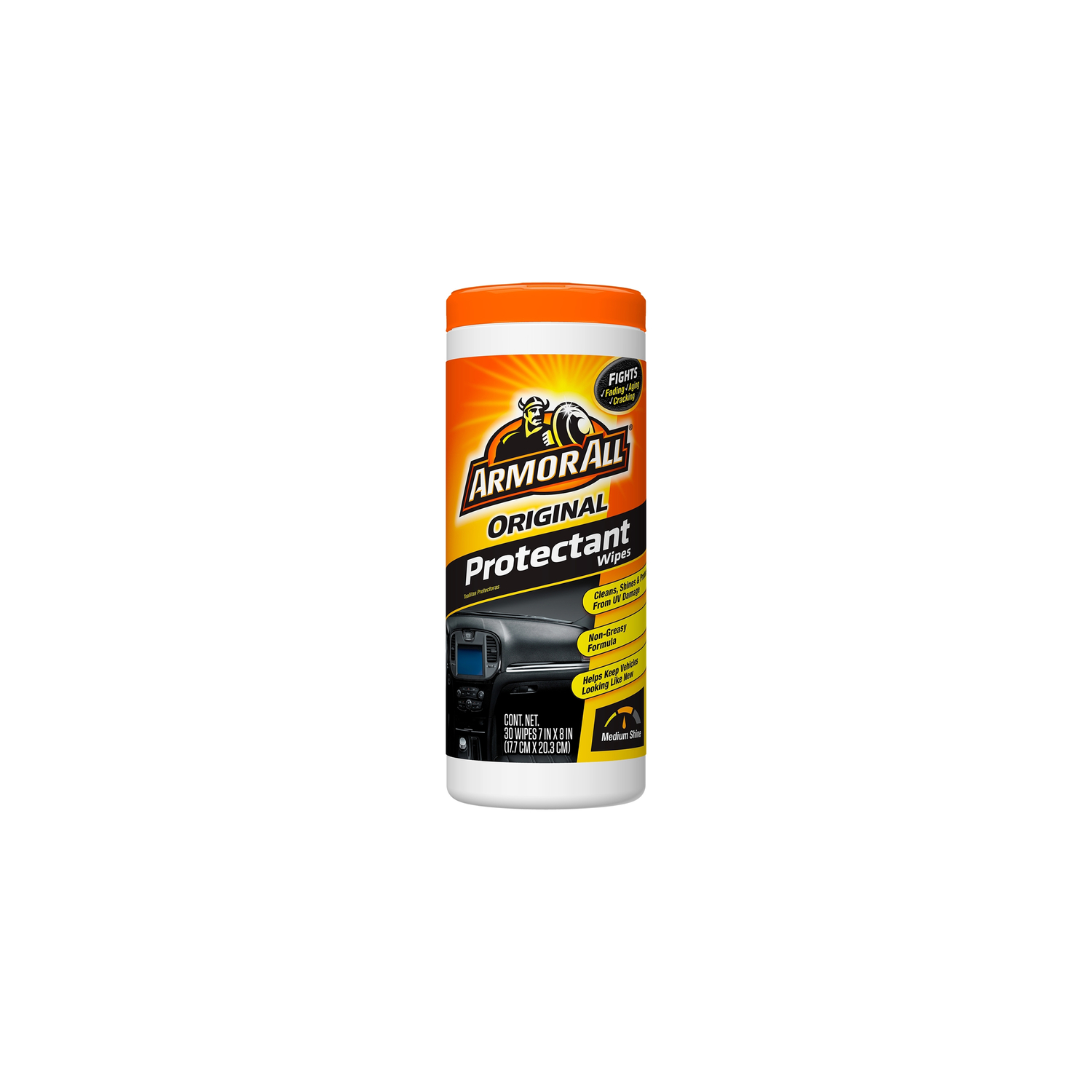 Photos - Battery Armor All Original Plastic/Rubber/Vinyl Protectant Wipes 30 wipes 17496C 