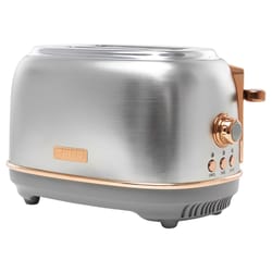 Haden Heritage Stainless Steel Silver 2 slot Toaster 8 in. H X 8 in. W X 12 in. D