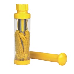 RSVP International Endurance Yellow Plastic/Stainless Steel Corn Stripper