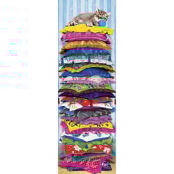 Eurographics Fluffy Kitty on Pillows Jigsaw Puzzle Multicolored 1000 pc