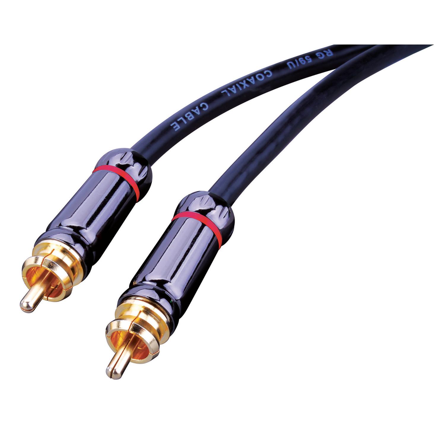 Monster 12 ft. L Subwoofer Cable RCA Mfr# JHIU0067 - Ace