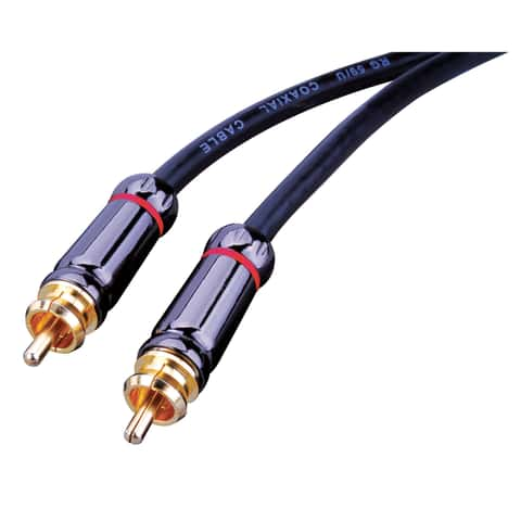 Monster Essentials Subwoofer Cable - Optimized RCA Cable for Reduced Sound  Interference and Enhanced Sound Quality - 13 Feet Coaxial Audio Cable