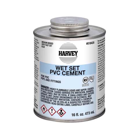 Oatey Hot Medium Lava 16-fl oz Blue PVC Cement in the Pipe Cements