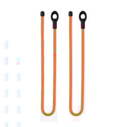 Nite Ize Gear Tie 12 in. L Orange Twist Ties 2 pk