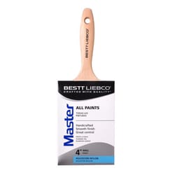 Bestt Liebco Master 4 in. Flat Trim Paint Brush