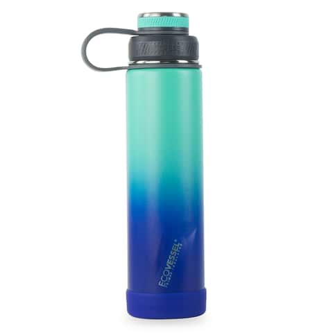 Ocean Blue Water Bottle with Straw » Ocean Bottle