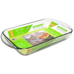 Kitchen Classics Ovenware Collection 9.50 in. W X 15.50 in. L Baking Dish Clear 1 pk