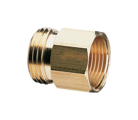 Gilmour 3/4 in. Brass Threaded Male/Female Hose Connector - Ace Hardware