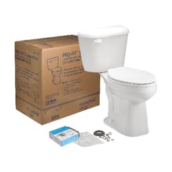 Mansfield Alto Pro-Fit 3 ADA Compliant 1.28 gal White Elongated Complete Toilet