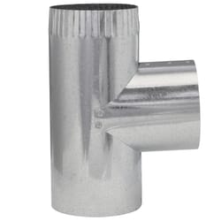 Imperial 3 in. X 3 in. X 3 in. Galvanized Steel Furnace Pipe Tee