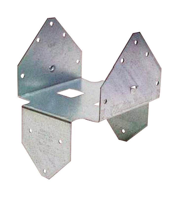 Simpson Strong-Tie ZMax 2.93 in. H X 5.5625 in. W 18 Ga. Galvanized Steel Post Base