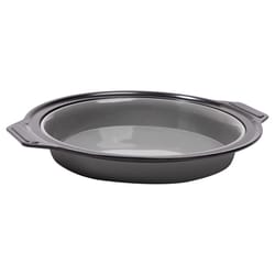 Core Kitchen 10 in. W X 12 in. L Round Cake Pan Black 1 pc