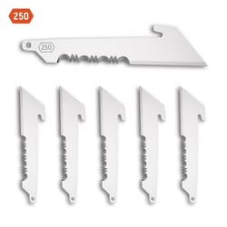 Outdoor Edge Stainless Steel Serrated Replacement Blade Set 2.5 in. L 1 pk