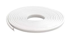 M-D White Vinyl Gasket Weatherstrip For Doors and Windows 17 ft. L X 1/2 in.