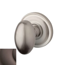 Baldwin Estate Egg Venetian Bronze Privacy Knob Right or Left Handed