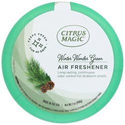 Citrus Magic Evergreen Scent Air Freshener 8 oz Solid