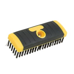 Hyde 2.125 in. W X 6.625 in. L Carbon Steel Wire Block Brush