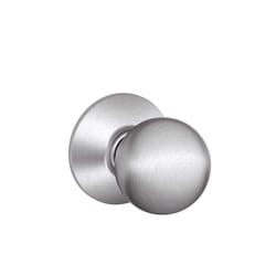 Schlage Orbit Satin Chrome Passage Lockset 1-3/4 in.