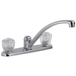 Delta Classic Two Handle Chrome Kitchen Faucet