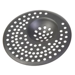 Prepworks 4-1/2 in. Matte Steel Sink Strainer