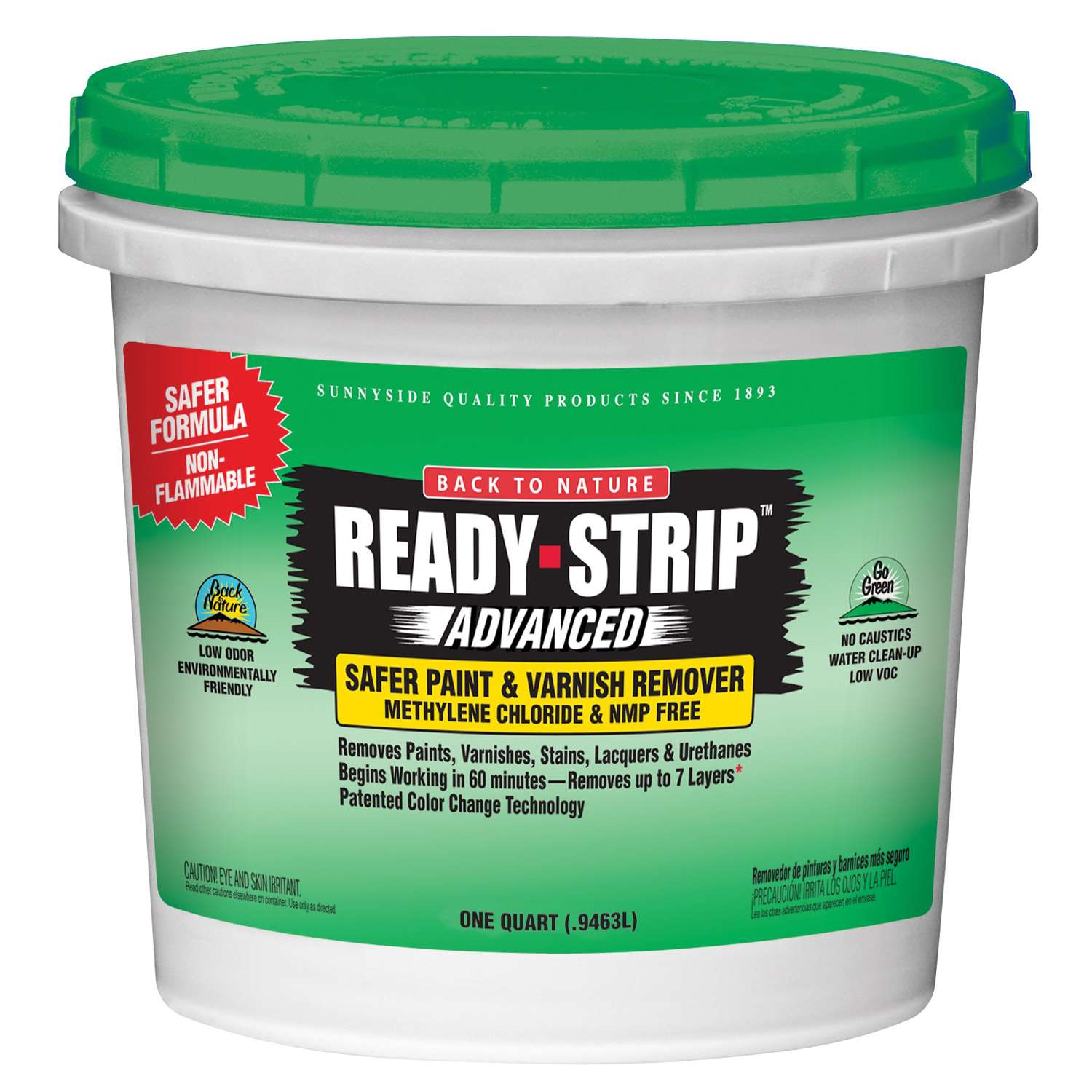 Back to Nature ReadyStrip Advanced Paint and Varnish Remover 1 qt