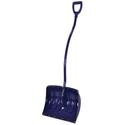 Garant 19 in. W X 56.5 in. L Poly Ergonomic Snow Shovel