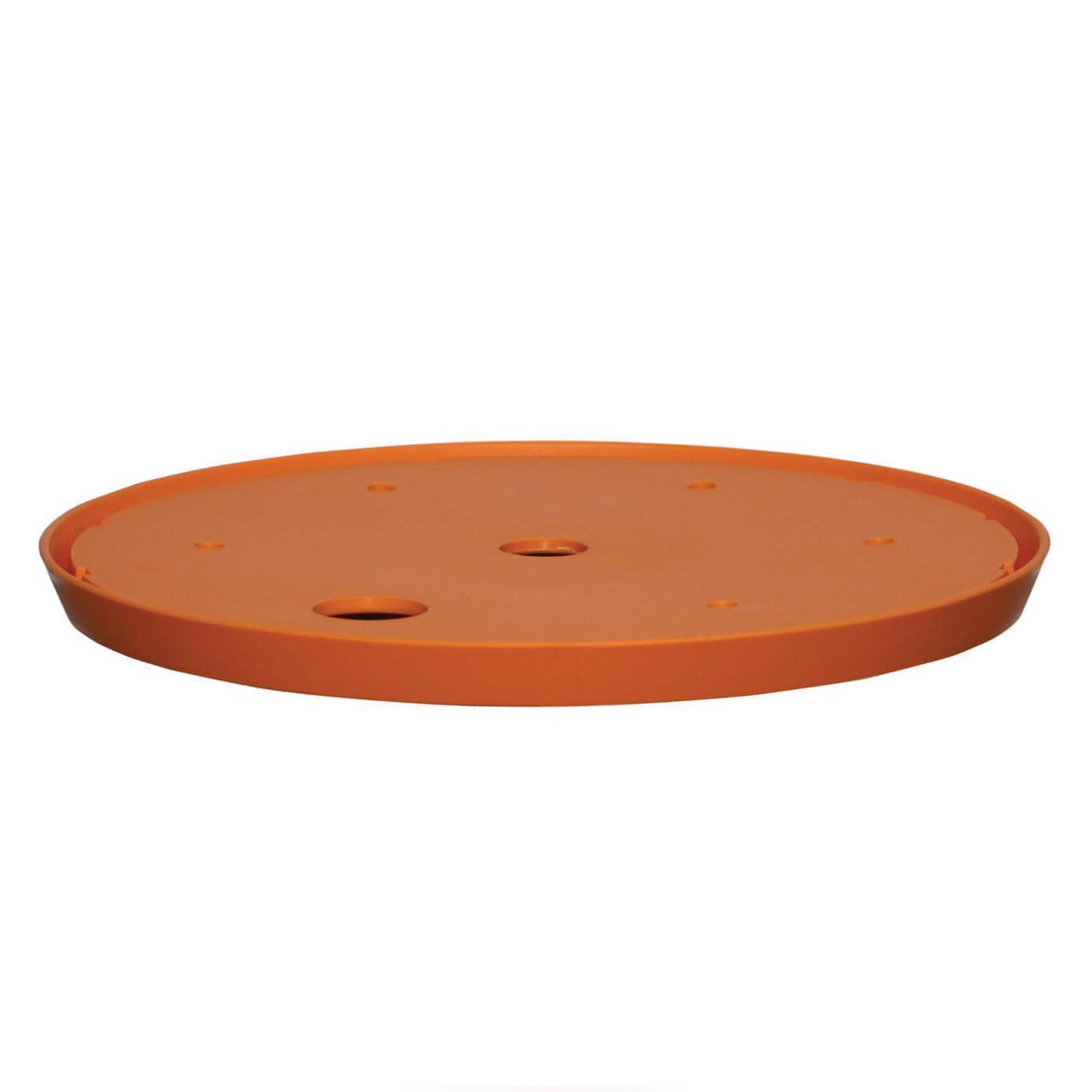 Bloem Ups-A-Daisy 1 in. H X 18 in. W X 18 in. D Orange Plastic Plant Lift