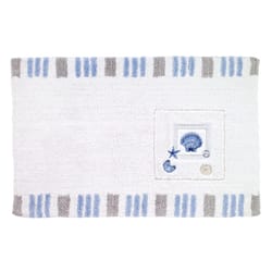 Avanti Linens Island View 30 in. L X 20 in. W Multicolored Cotton/Polyester Bath Rug