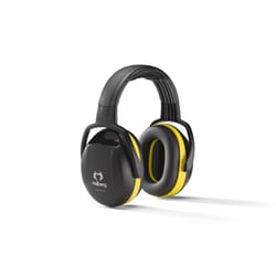 Hellberg Secure 2 26 dB Plastic HeadBand Ear Muffs Black/Yellow 1 pc